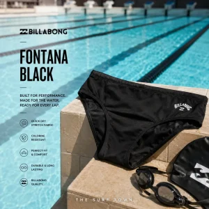 Bañador de Natación Billabong Fontana Black